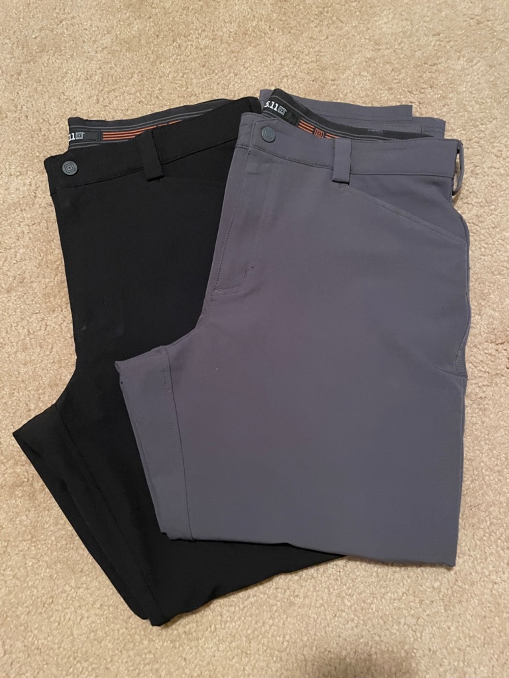 5.11 Tactical Men's Pants in Black and Gray